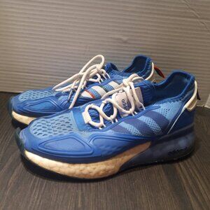 Adidas Ninja Boys 4 Boost Blue Running Shoes Sneakers 2K